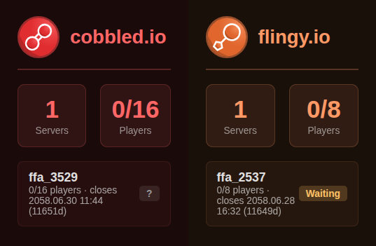 IO Game Stats
